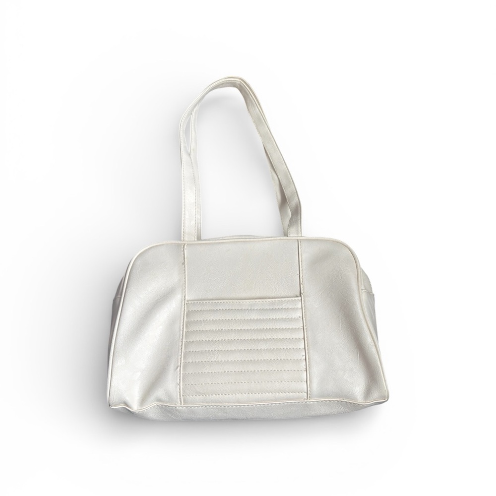 Cream ballet shoulder bag